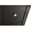 Pemberly Row Modern / Contemporary 6 Drawer Dresser in Black
