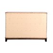 Pemberly Row Modern / Contemporary 10 Drawer Dresser in Cappuccino