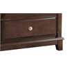 Pemberly Row Modern / Contemporary 10 Drawer Dresser in Cappuccino