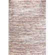 Pemberly Row Modern / Contemporary Shag Ivory/Multi Striped Area Rug