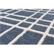 Pemberly Row Modern / Contemporary Blue 7'9