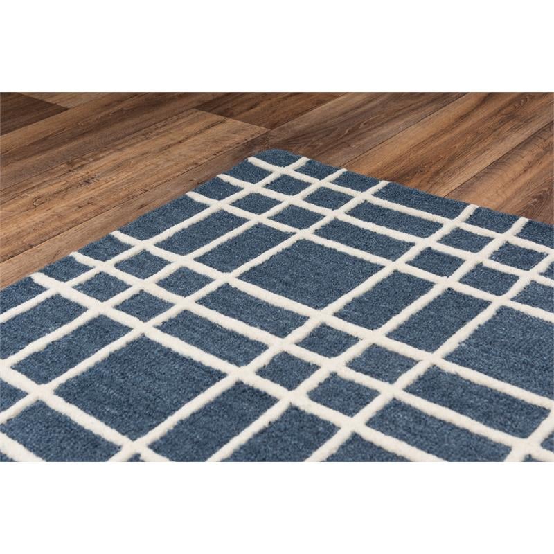 Pemberly Row Modern / Contemporary Blue 7'9