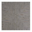 Pemberly Row Modern / Contemporary MDF Wood Terning Coffee Table