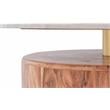 Pemberly Row Modern / Contemporary Natural Acacia Wood Coffee Table