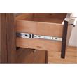 Pemberly Row Modern / Contemporary 5-drawer Mocha Brown Wood Chest