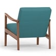 Pemberly Row Modern / Contemporary Lounge Chair in Turquoise