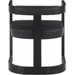 Pemberly Row Modern / Contemporary Black Finish Dining Chair