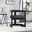 Pemberly Row Modern / Contemporary Black Finish Dining Chair