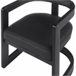 Pemberly Row Modern / Contemporary Black Finish Dining Chair