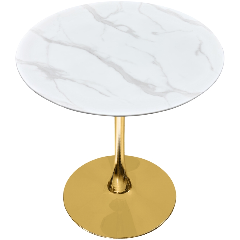 Pemberly Row Modern / Contemporary Gold Counter Height Table