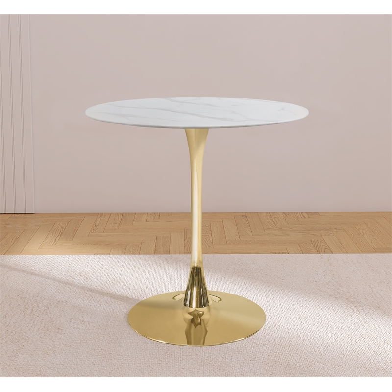 Pemberly Row Modern / Contemporary Gold Counter Height Table