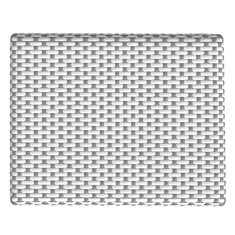 Pemberly Row Rattan Rectangular 18