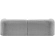 Pemberly Row Modern / Contemporary Gray Finish Boucle Fabric Sofa