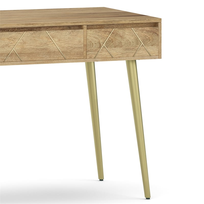 Pemberly Row SOLID MANGO WOOD Mid Century Style 54