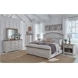Pemberly Row White-Washed Wood Farmhouse Style Storage Nightstand