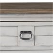 Pemberly Row White-Washed Wood Farmhouse Style Storage Nightstand