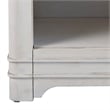 Pemberly Row White-Washed Wood Farmhouse Style Storage Nightstand