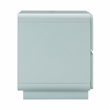 Pemberley Row Wooden Blue Nightstand Rectangular Soft Close Fully Assembled