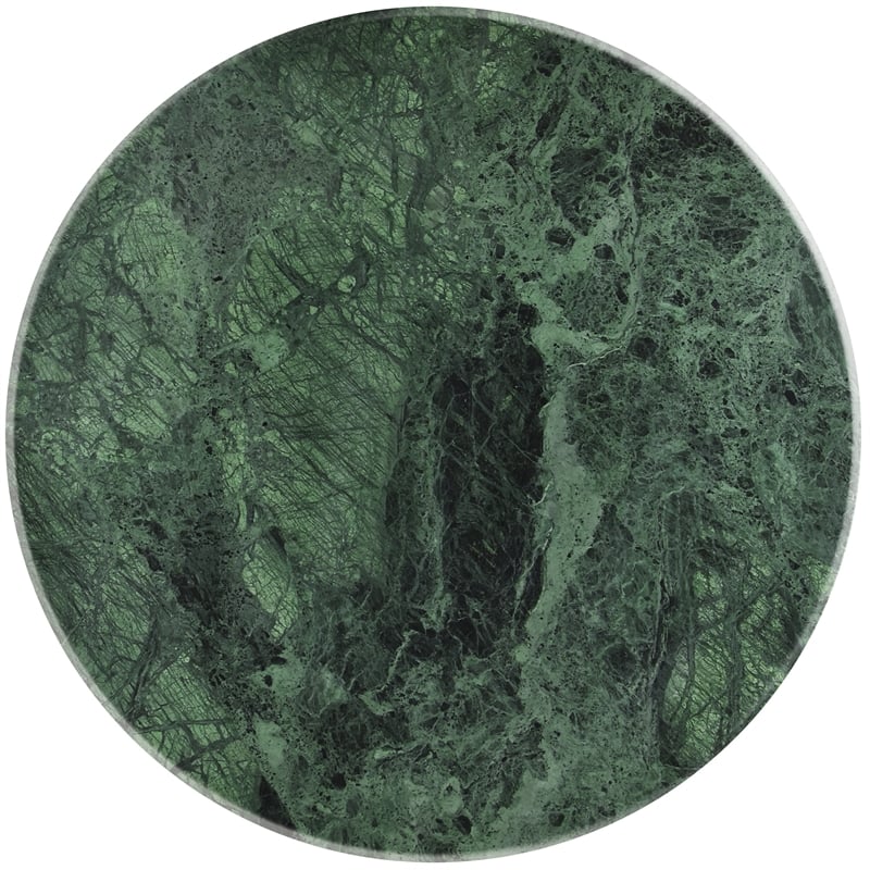Pemberly Row Modern / Contemporary Green Marble Coffee Table