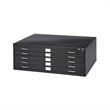 Pemberly Row 5 Drawer Metal Flat Files Cabinet for 24