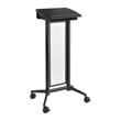 Pemberly Row Modern / Contemporary Metal Lectern in Black Finish