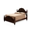 Pemberly Row 2pc Cherry Solid Wood Panel Bedroom Set - Queen + Nightstand
