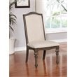 Pemberly Row Modern Wood 7-Piece Round Dining Table Set in Natural