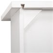 Pemberly Row Wood Staircase Storage Bunk Twin Over Twin in White