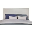 Pemberly Row Modern / Contemporary Full Wood Panel Bed in White