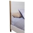 Pemberly Row Modern / Contemporary Full Size Wood Panel Bed in White