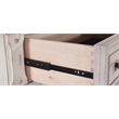 Pemberly Row Off White Vintage Style 72-inch Wood TV Console