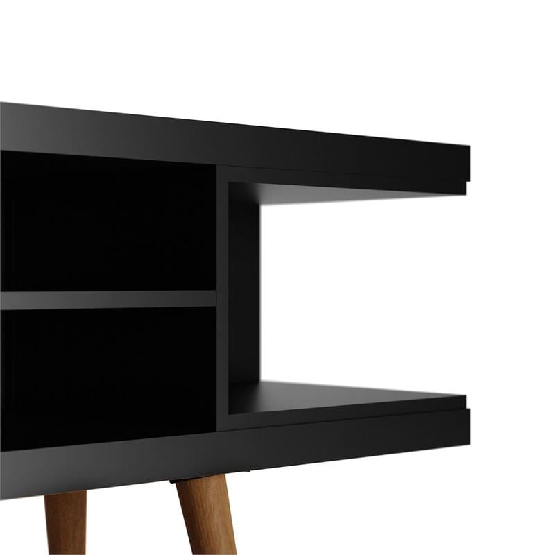 Pemberly Row 4 Shelves Wood TV Stand for TVs up to 65