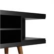 Pemberly Row 4 Shelves Wood TV Stand for TVs up to 65