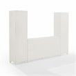 Pemberly Row 3-PC Entertainment Center/Sideboard & Bookcases in White