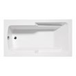 Pemberly Row Rectangle Soaking Bathtub 60