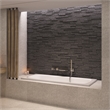 Pemberly Row Massaging Air Jet Bathtub 54