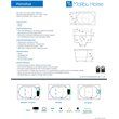 Pemberly Row Rectangle Soaking Bathtub 60
