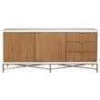 Pemberly Row Modern / Contemporary TV Console in White Finish