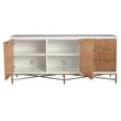 Pemberly Row Modern / Contemporary TV Console in White Finish