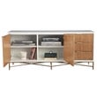 Pemberly Row Modern / Contemporary TV Console in White Finish