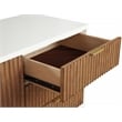 Pemberly Row Modern / Contemporary TV Console in White Finish