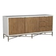 Pemberly Row Modern / Contemporary TV Console in White Finish
