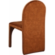 Pemberly Row Modern Cognac Velvet Dining Side Chair (Set of 2)