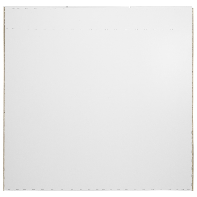 Pemberly Row Modern 24-Inch Wood Medicine Cabinet Mirror in White