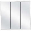 Pemberly Row Modern 24-Inch Wood Medicine Cabinet Mirror in White