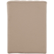 Pemberly Row Modern / Contemporary Beige Teddy Fabric Chaise