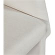 Pemberly Row Modern Cream Fabric Dining Chair / Accent Chair