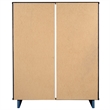 Pemberly Row Modern Tall Engineered Wood Dresser in Midnight Blue