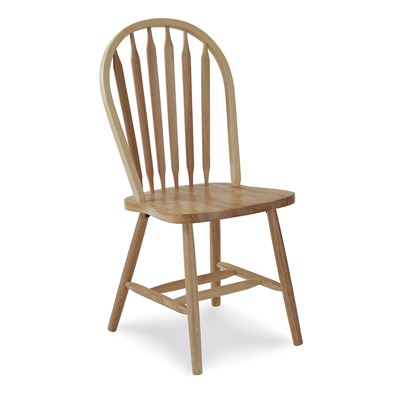 Pemberly Row Modern / Contemporary Solid Wood Chair in Natural