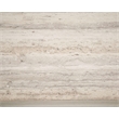 Pemberly Row Contemporary Travertine Rectangular Coffee Table
